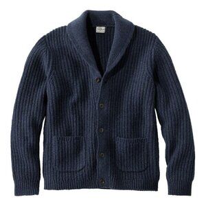 LL Bean Shawl Collar Sweater
